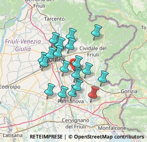 Mappa Via Giacomo Matteotti, 33042 Buttrio UD, Italia (10.598)