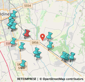 Mappa Via Giacomo Matteotti, 33042 Buttrio UD, Italia (4.9715)