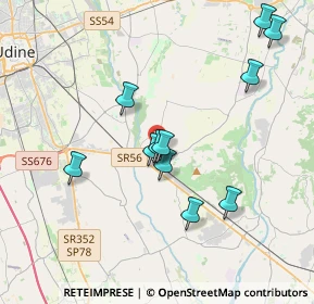 Mappa Via Giacomo Matteotti, 33042 Buttrio UD, Italia (3.59455)