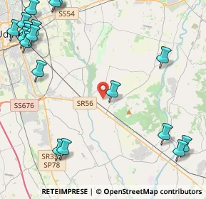 Mappa Via Giacomo Matteotti, 33042 Buttrio UD, Italia (6.526)