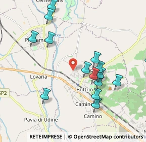 Mappa Via Giacomo Matteotti, 33042 Buttrio UD, Italia (2.719)