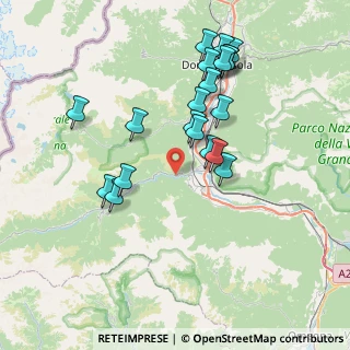 Mappa Località Gozzi Sopra, 28885 Piedimulera VB, Italia (7.3345)