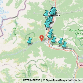 Mappa Località Gozzi Sopra, 28885 Piedimulera VB, Italia (8.297)