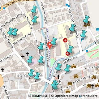 Mappa Piazzale Silvio Guarnieri, 32032 Feltre BL, Italia (0.163)