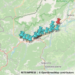 Mappa Piazzale Silvio Guarnieri, 32032 Feltre BL, Italia (4.80471)