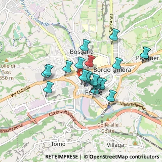 Mappa Via Monte Cima, 32032 Feltre BL, Italia (0.694)