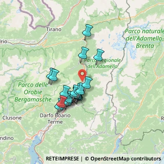 Mappa Via Corno, 25040 Ono San Pietro BS, Italia (10.94)