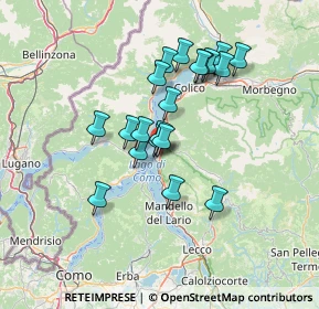 Mappa Via Belvedere, 23828 Perledo LC, Italia (11.369)