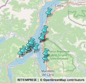 Mappa Via Belvedere, 23828 Perledo LC, Italia (5.85214)