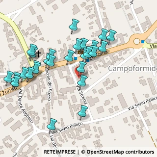 Mappa P.Zza Largo Municipio, 33030 Campoformido UD, Italia (0.13929)