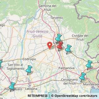 Mappa P.Zza Largo Municipio, 33030 Campoformido UD, Italia (36.39286)