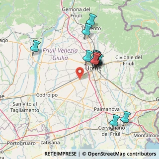 Mappa P.Zza Largo Municipio, 33030 Campoformido UD, Italia (13.09714)