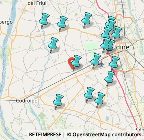 Mappa Via Sompbearc, 33031 Basiliano UD, Italia (8.15765)