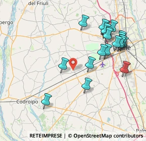 Mappa Via Sompbearc, 33031 Basiliano UD, Italia (8.626)