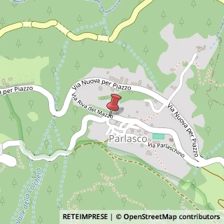 Mappa Via Nuova per Esino,  3, 23837 Parlasco, Lecco (Lombardia)