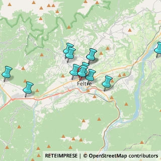 Mappa Viale Giuseppe Mazzini, 32032 Feltre BL, Italia (3.0175)