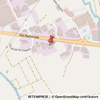 Mappa Via Nazionale, 49, 33040 Pradamano, Udine (Friuli-Venezia Giulia)