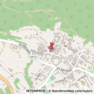 Mappa Piazza Angeli, 3, 32030 Fonzaso, Belluno (Veneto)