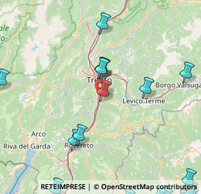 Mappa 38100 Mattarello TN, Italia (27.4265)