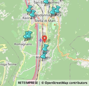 Mappa 38100 Mattarello TN, Italia (2.42727)