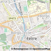 नक्शा Feltre