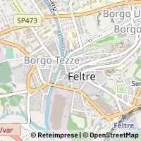 Térkép Feltre