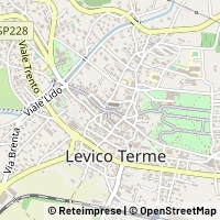 Map Levico Terme