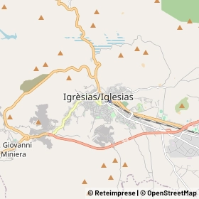 Mappa Iglesias