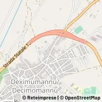 Mapa Decimomannu