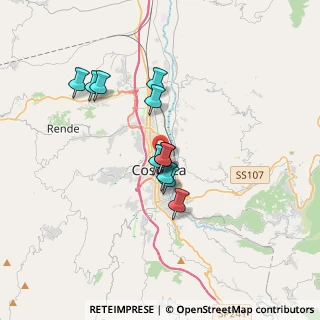 Mappa Via Bosco De Nicola, 87100 Cosenza CS, Italia (3.04545)