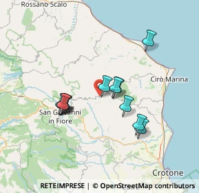 Mappa Via Che Guevara, 88819 Verzino KR, Italia (13.02583)