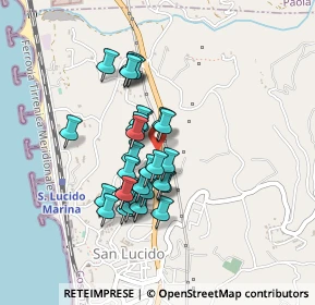 Mappa Str. N, 87038 San Lucido CS, Italia (0.38667)