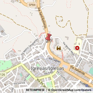 Mappa Via Felice Cavallotti, 111, 09016 Iglesias CI, Italia, 09016 Iglesias, Carbonia-Iglesias (Sardegna)