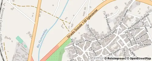 Mappa Decimomannu
