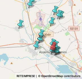 Mappa Via Nino Bixio, 09033 Decimomannu CA, Italia (3.9335)