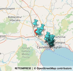 Mappa Via Nino Bixio, 09033 Decimomannu CA, Italia (11.78833)