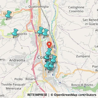 Mappa Piazza Nicola Corigliano, 87100 Cosenza CS, Italia (2.07091)