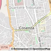 Mapa Cosenza