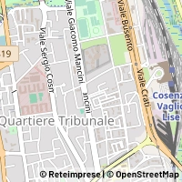 Map Cosenza
