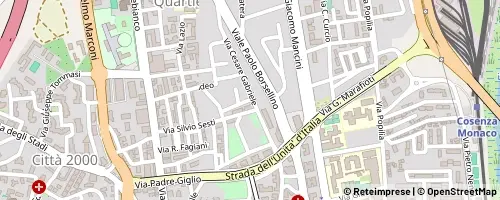 Mappa Cosenza
