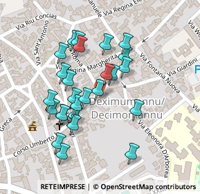 Mappa Corso Umberto, 09033 Decimomannu CA, Italia (0.1)