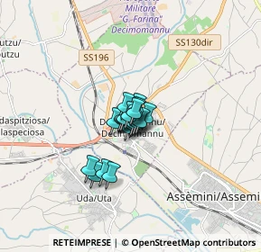 Mappa Corso Umberto, 09033 Decimomannu CA, Italia (0.7535)