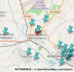 Mappa Corso Umberto, 09033 Decimomannu CA, Italia (3.055)
