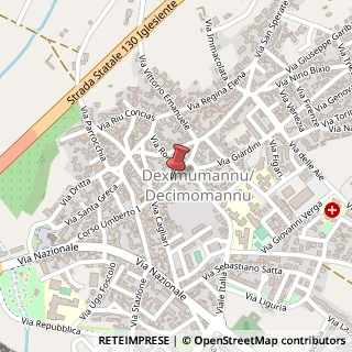 Mappa Corso Umberto, 103, 09033 Decimomannu, Cagliari (Sardegna)