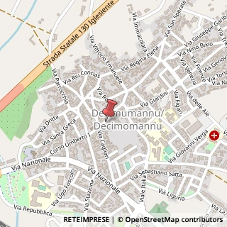 Mappa Corso Umberto, 94, 09033 Decimomannu, Cagliari (Sardegna)