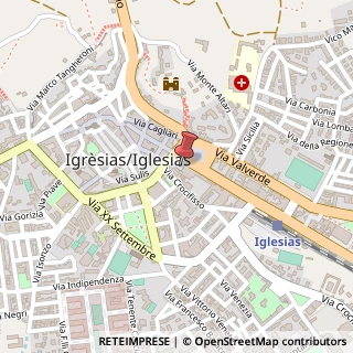 Mappa Piazza Oberdan,  4, 09016 Iglesias, Carbonia-Iglesias (Sardegna)