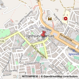 Mappa Via pisani 41, 09016 Iglesias, Carbonia-Iglesias (Sardegna)