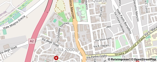 Mappa Cosenza