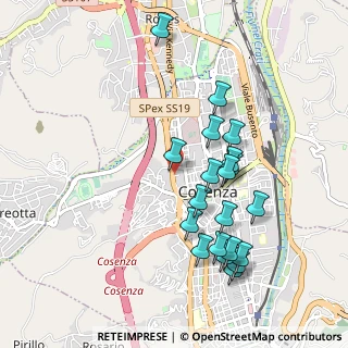 Mappa Viale Guglielmo Marconi, 87100 Cosenza CS, Italia (1.061)