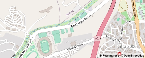 Mappa Cosenza